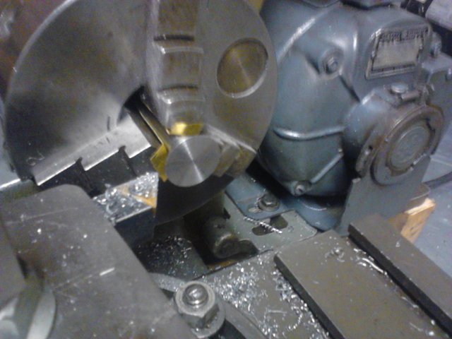 Faced end of the dovetail cutter