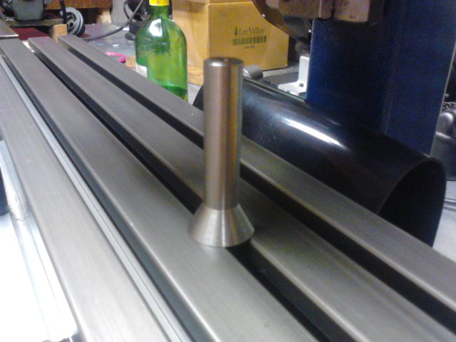 Dovetail cutter after turning operations