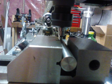 Finding the end of the steel rod